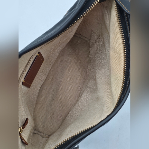 Coach Glovetanned Leather Andy Crossbody, EUC, Black - Picture 8 of 16